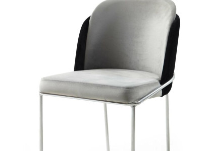 Stuhl Esszimmerstuhl Küchenstuhl Lehnstuhl Luxus Grau Modern Esszimmer